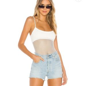 Superdown Mesh Bodysuit size S